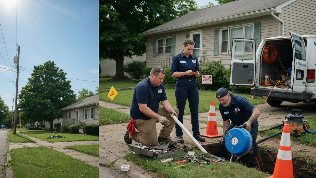 Sewer Line Repair in North Olmsted, OH near me